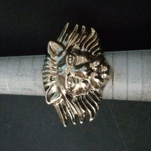 Leo Lion Stretch Fashion Ring